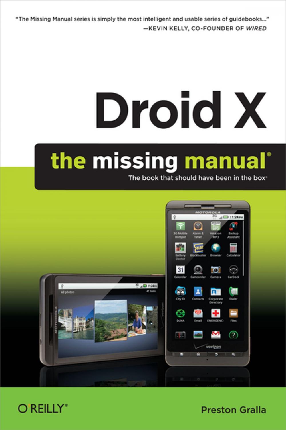 Big bigCover of Droid X: The Missing Manual