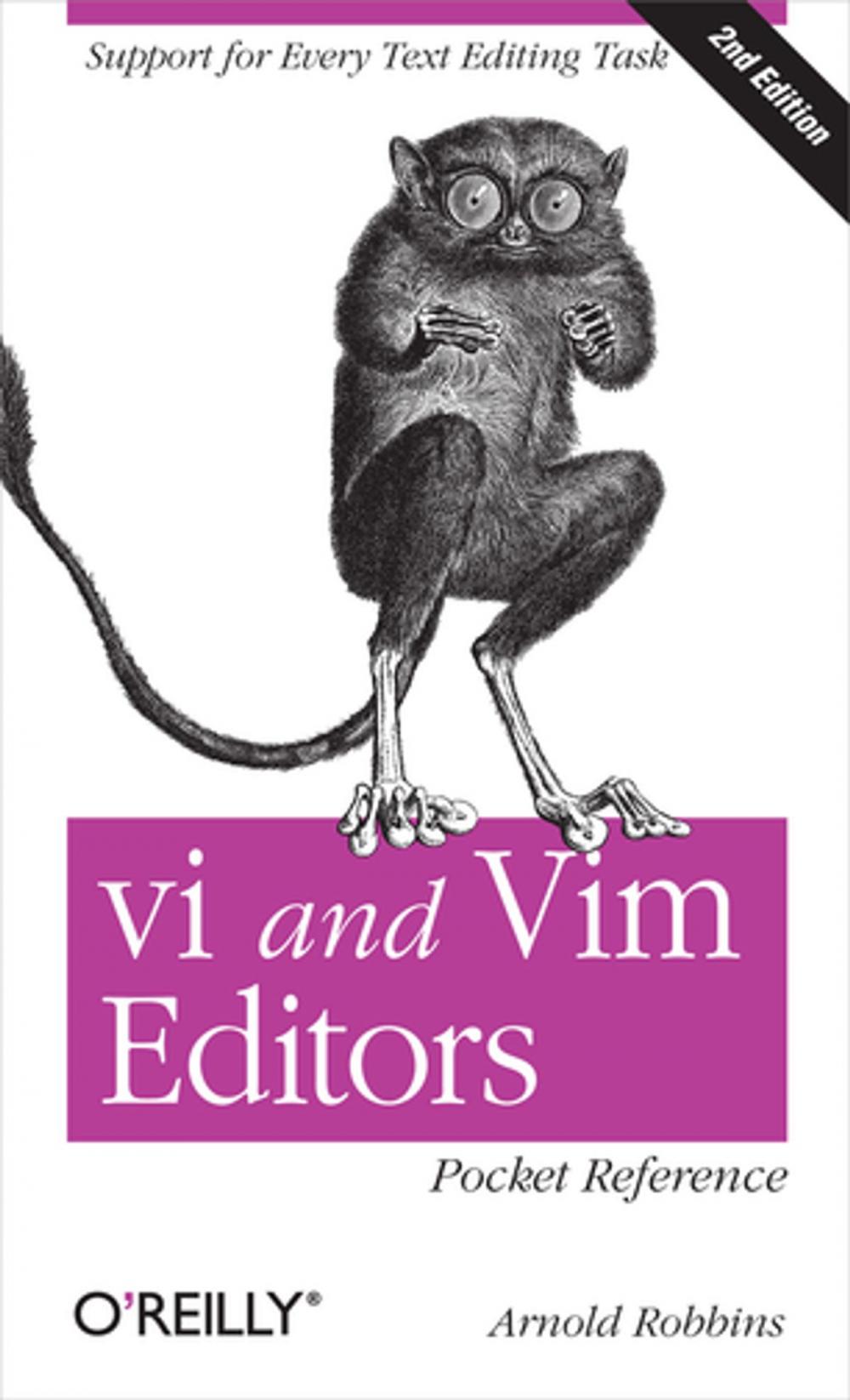 Big bigCover of vi and Vim Editors Pocket Reference