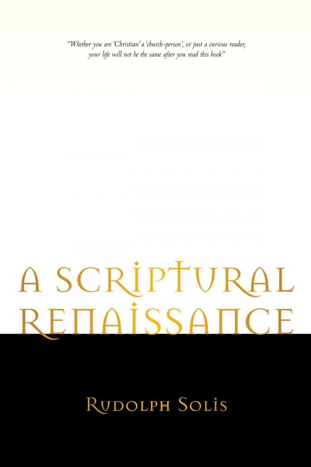 Big bigCover of A Scriptural Renaissance