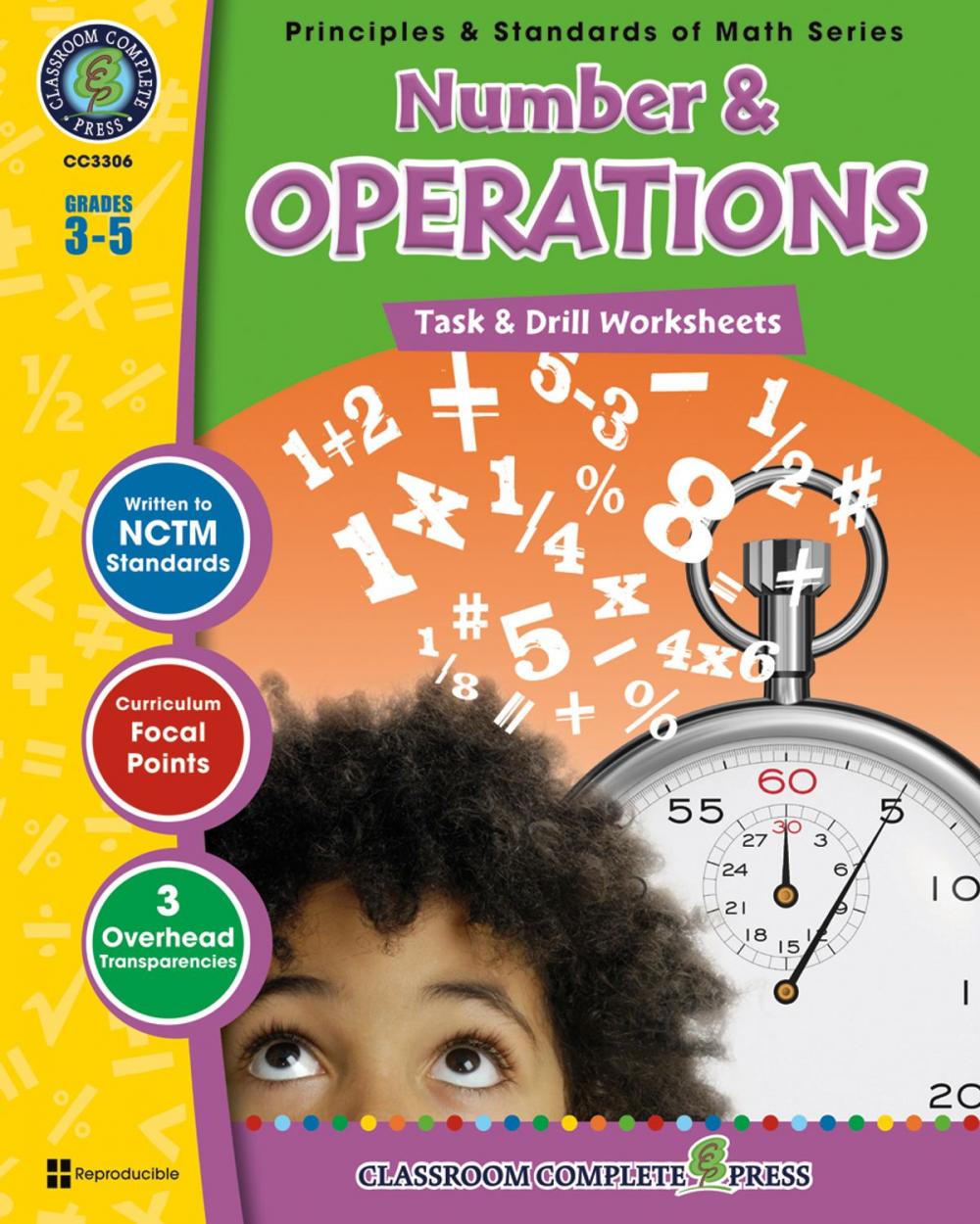 Big bigCover of Number & Operations - Task & Drill Sheets Gr. 3-5: Principles & Standards of Math Series