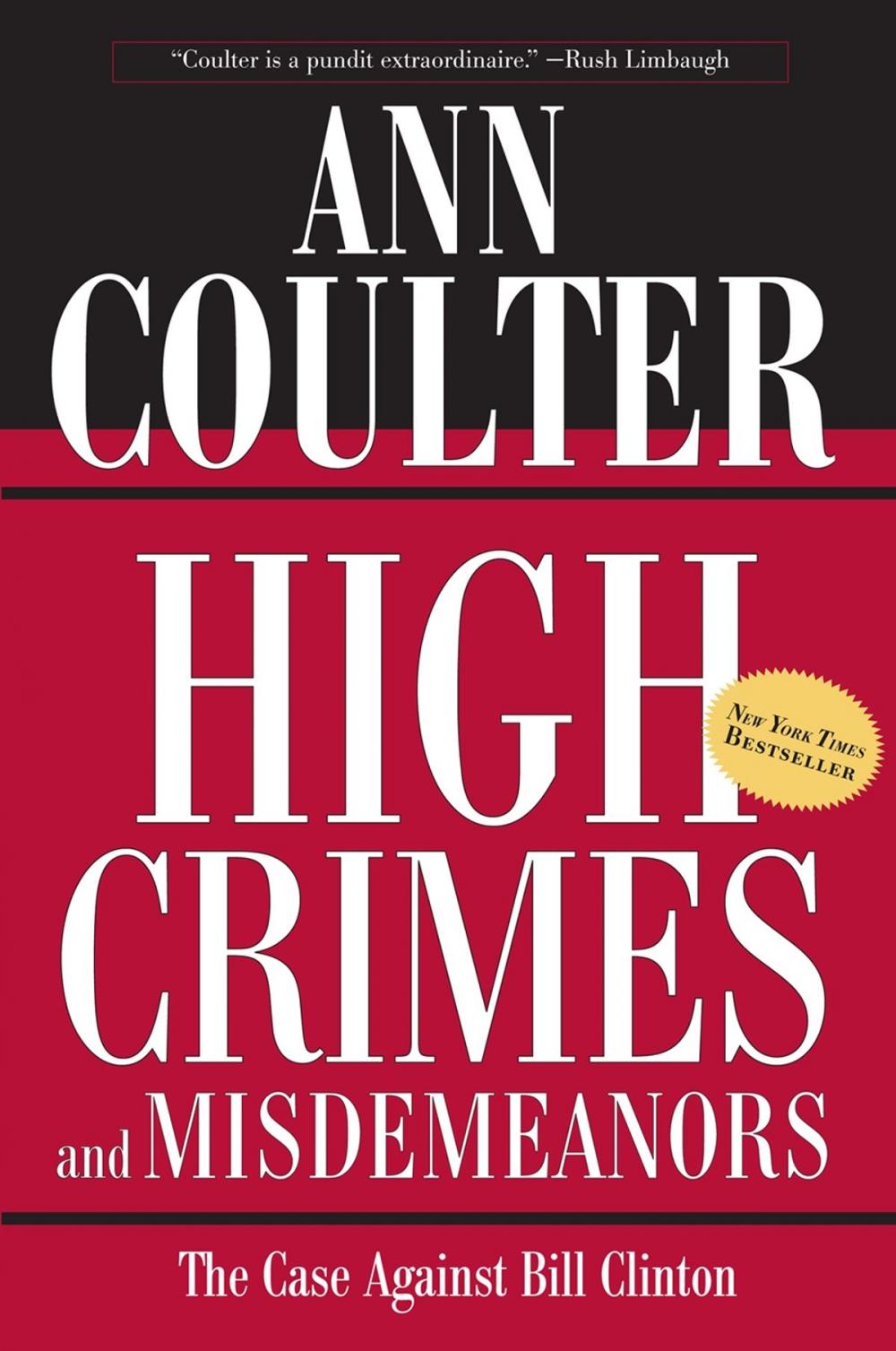 Big bigCover of High Crimes and Misdemeanors