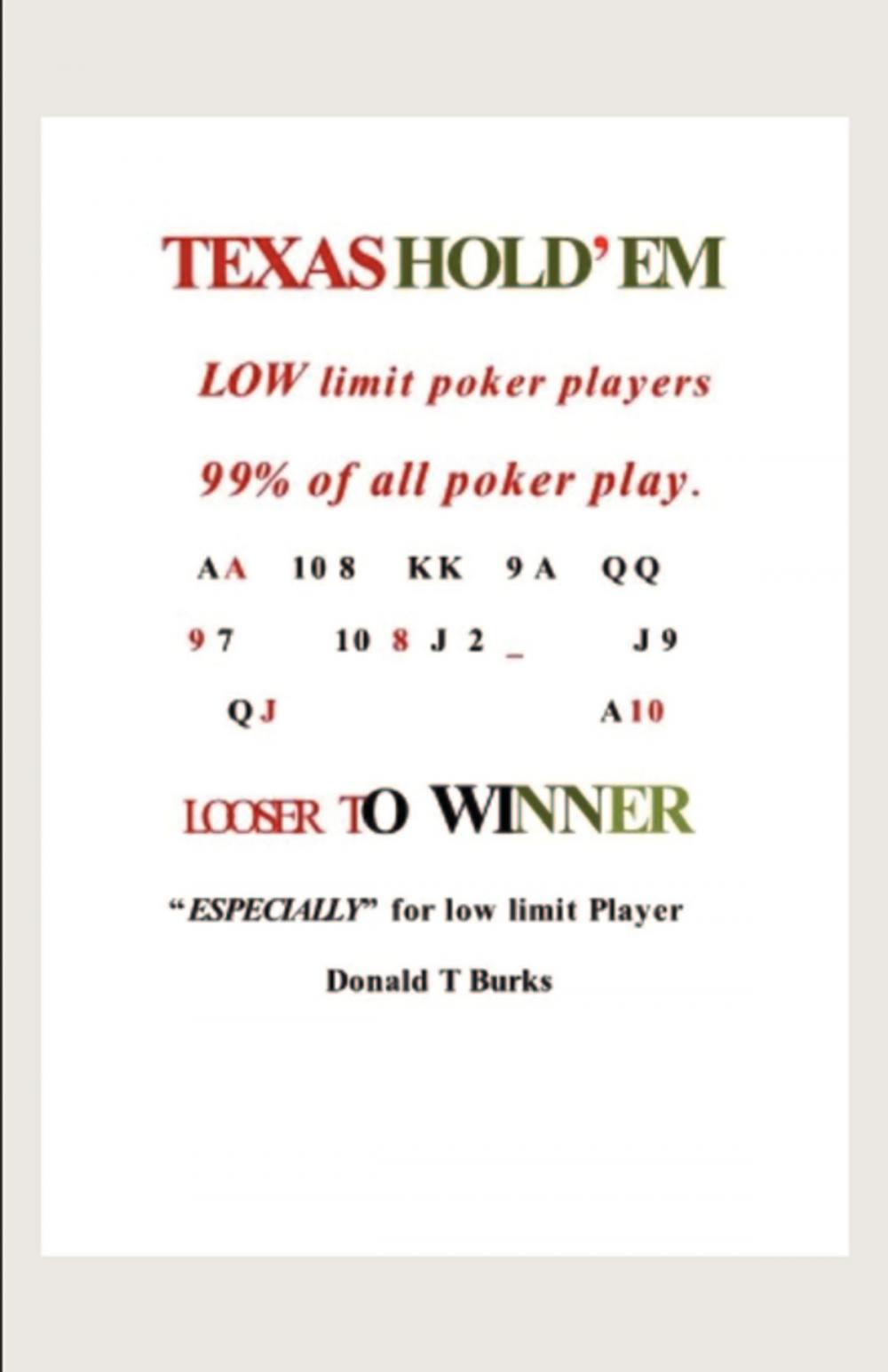 Big bigCover of LOW LIMIT POKER BOOK