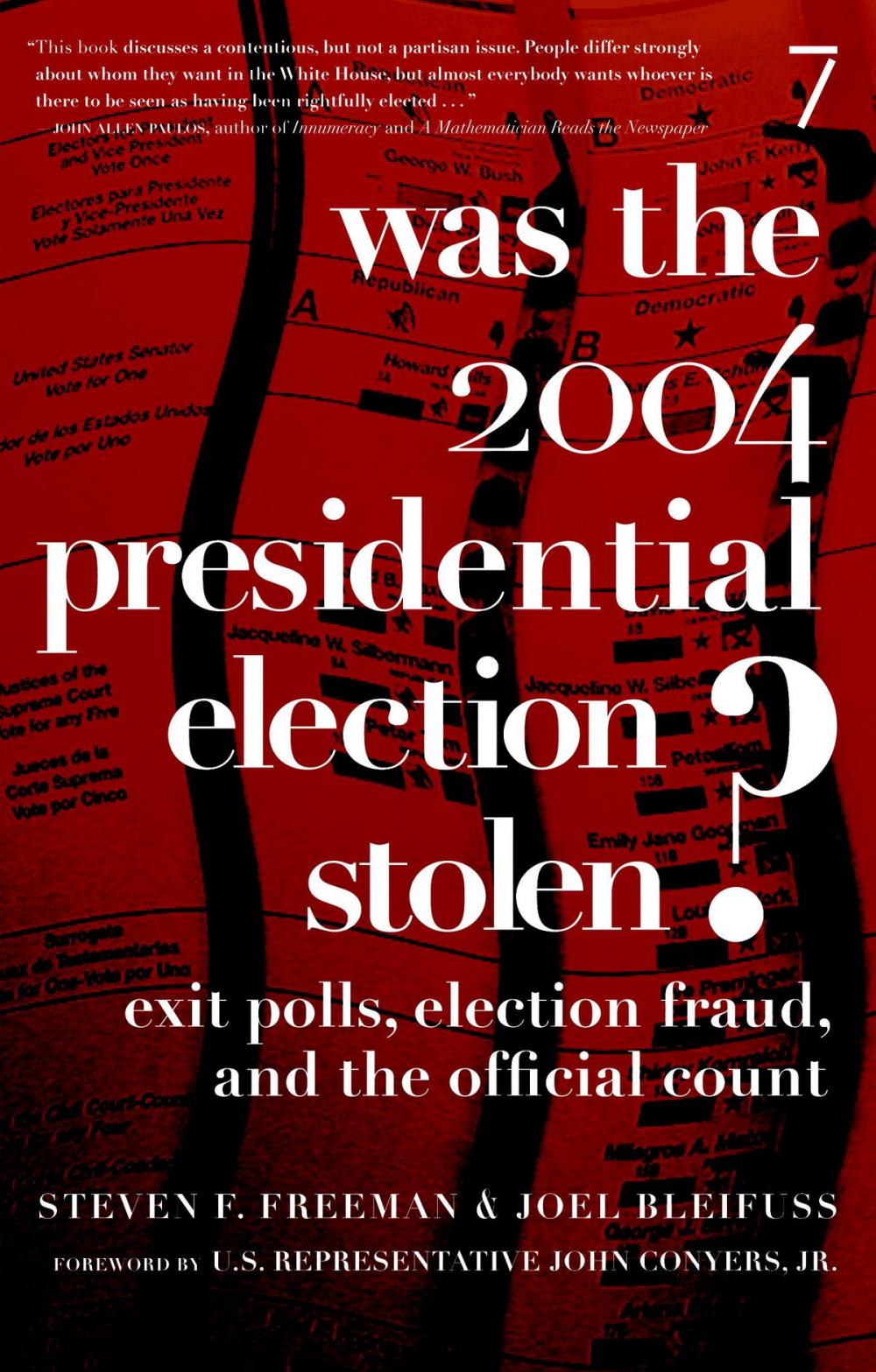 Big bigCover of Was the 2004 Presidential Election Stolen?