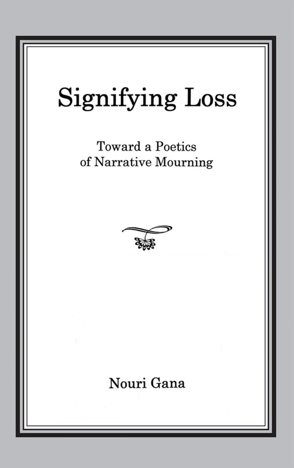 Big bigCover of Signifying Loss