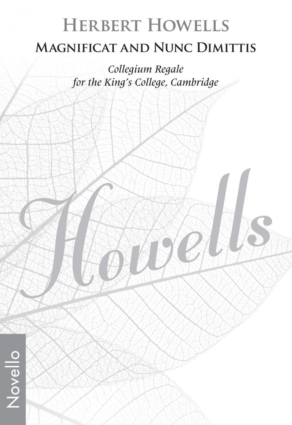 Big bigCover of Herbert Howells: Magnificat And Nunc Dimittis (Collegium Regale) (SATB/Organ)