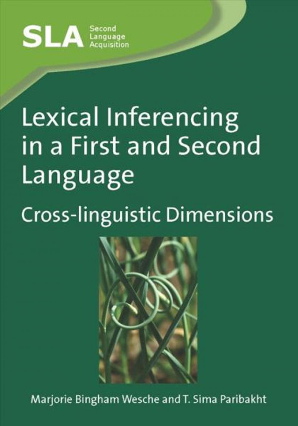 Big bigCover of Lexical Inferencing in a First and Second Language