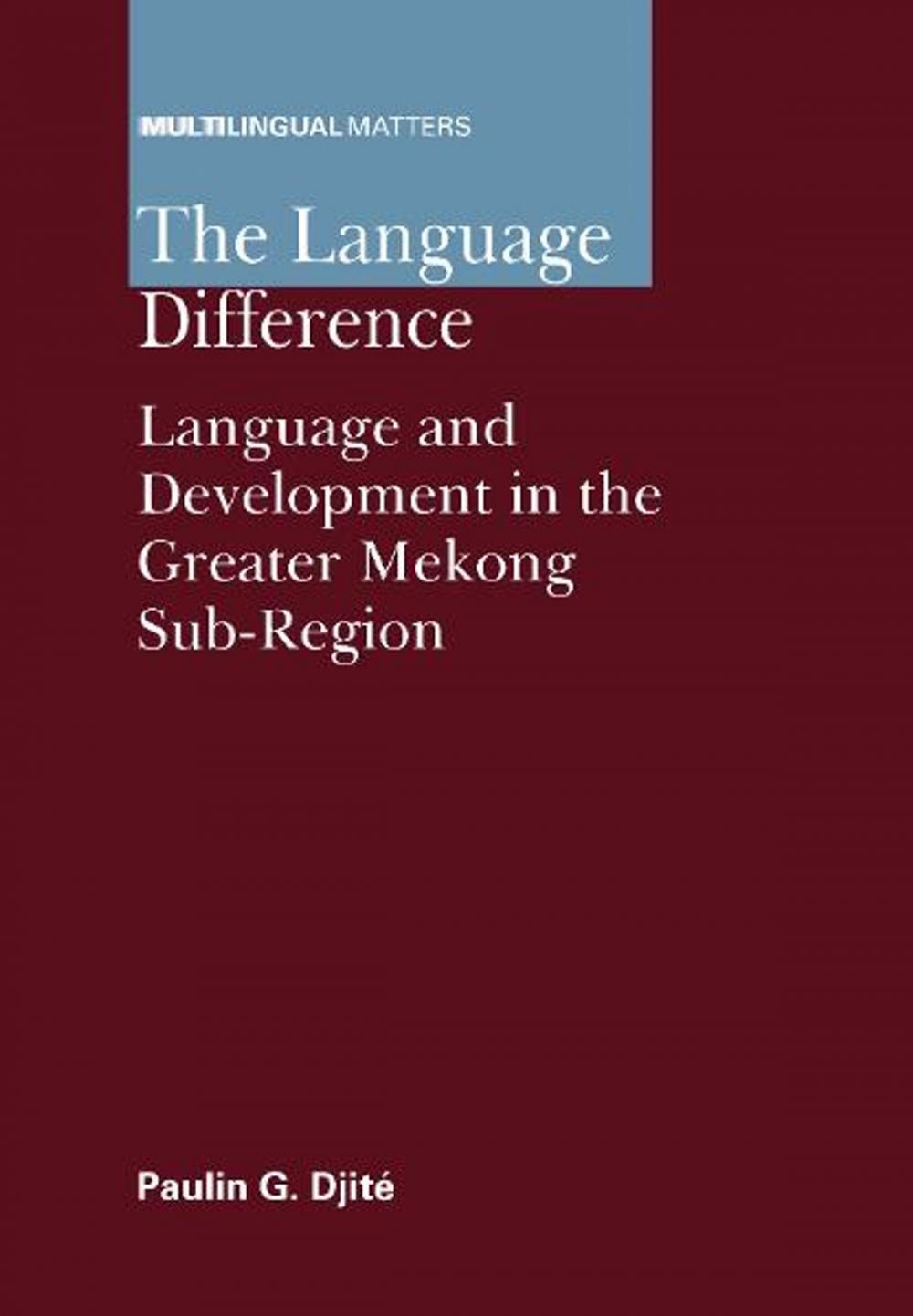 Big bigCover of The Language Difference