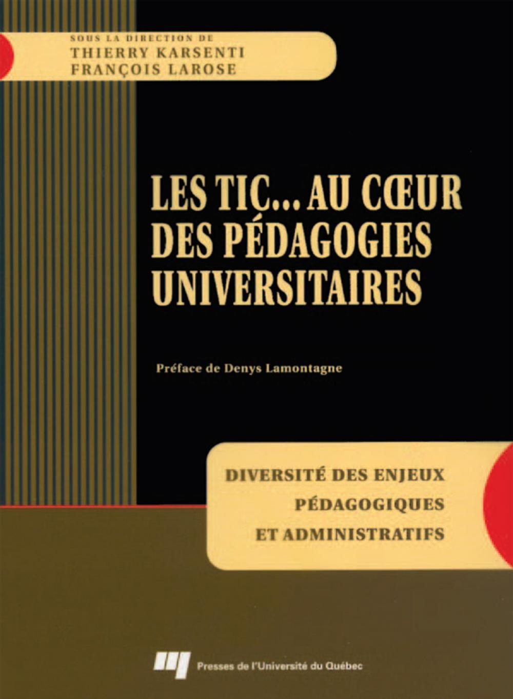 Big bigCover of TIC... Au coeur des pédagogies universitaires