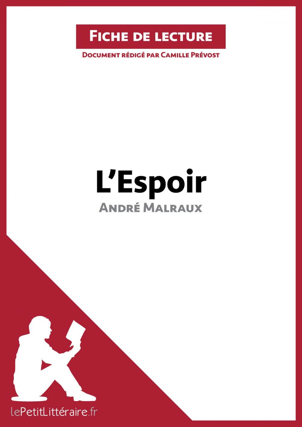 Big bigCover of L'Espoir d'André Malraux (Fiche de lecture)