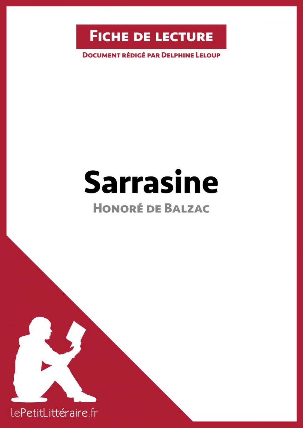 Big bigCover of Sarrasine d'Honoré de Balzac (Fiche de lecture)