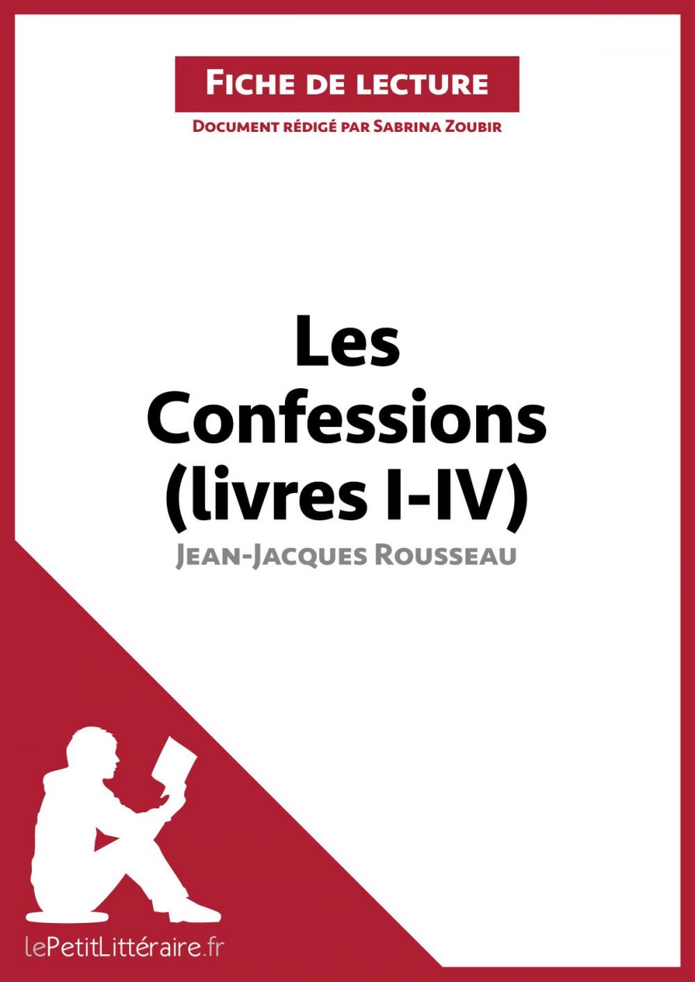 Big bigCover of Les Confessions (livres I-IV) de Jean-Jacques Rousseau (Fiche de lecture)