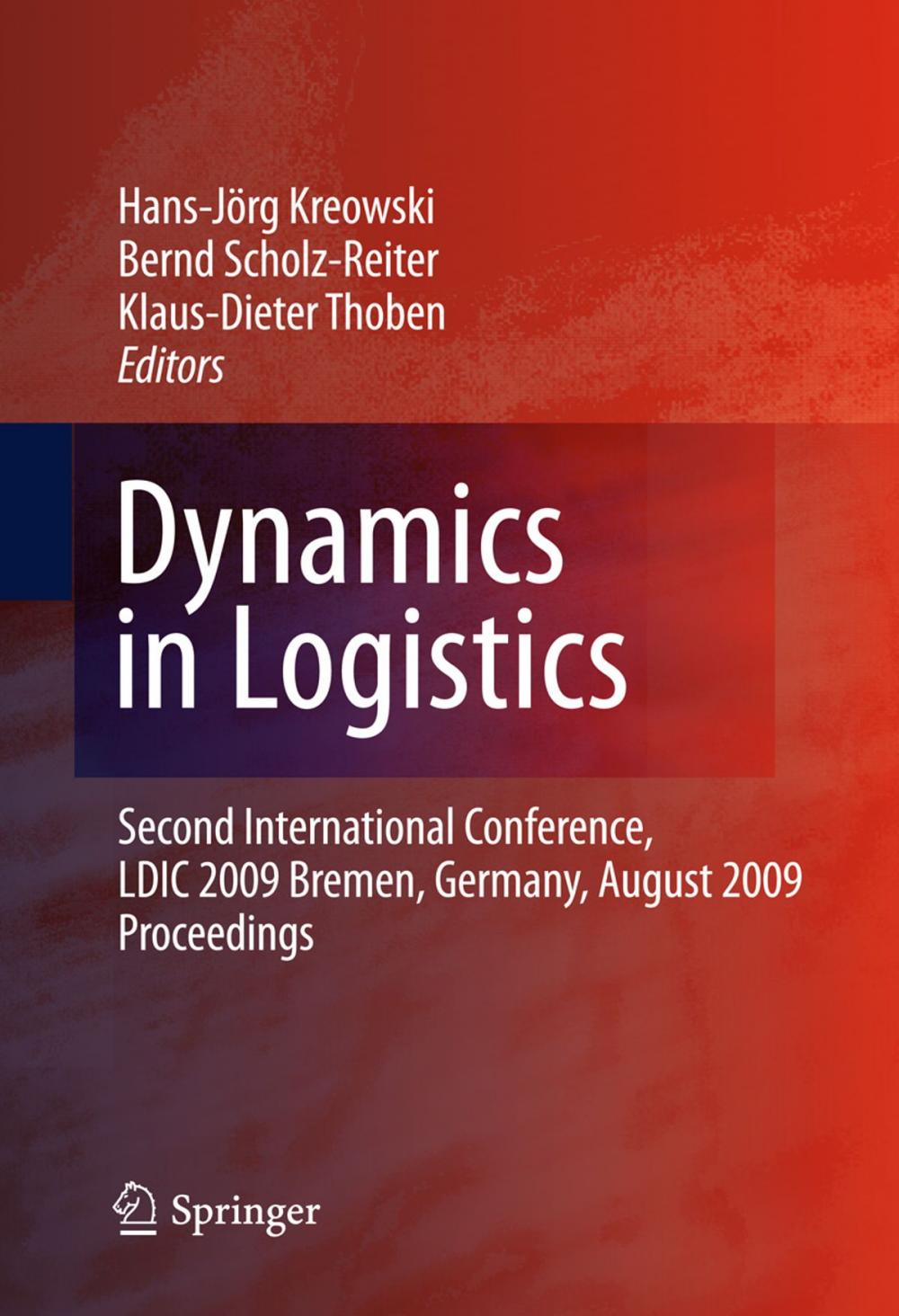 Big bigCover of Dynamics in Logistics