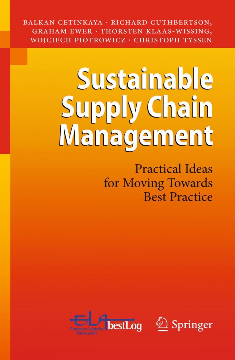 Big bigCover of Sustainable Supply Chain Management