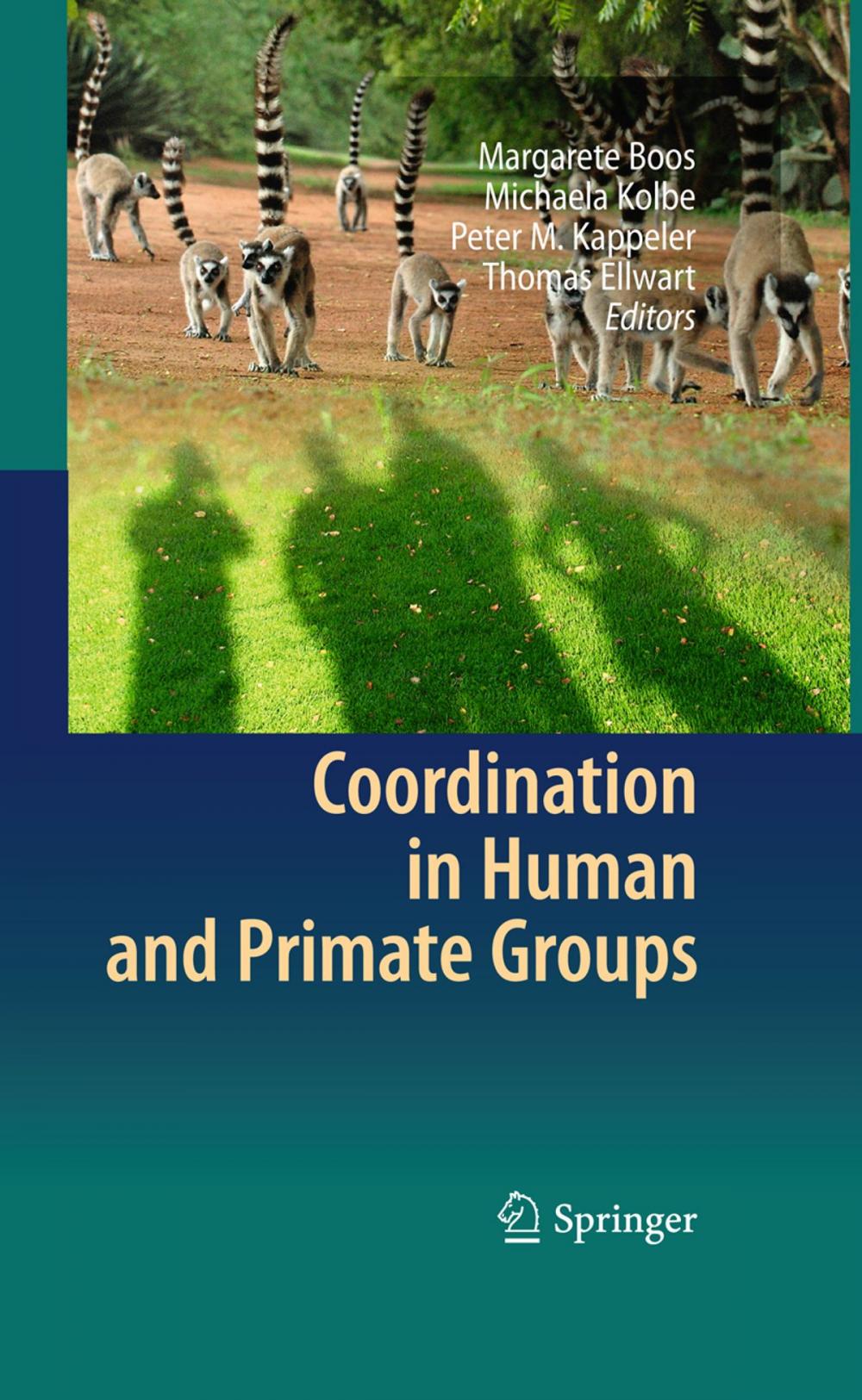 Big bigCover of Coordination in Human and Primate Groups