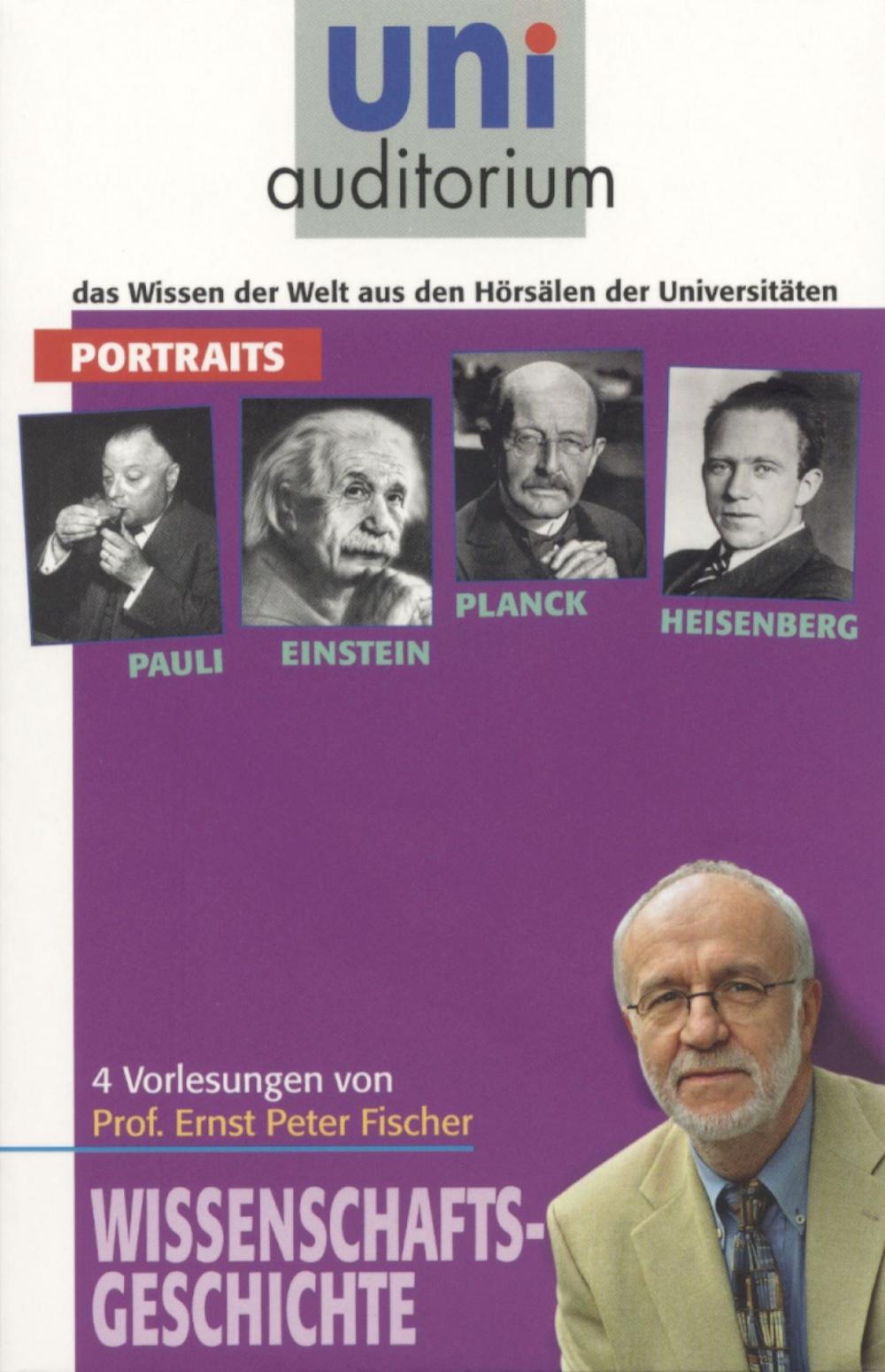 Big bigCover of 4 Portraits (Pauli, Einstein, Planck und Heisenberg)