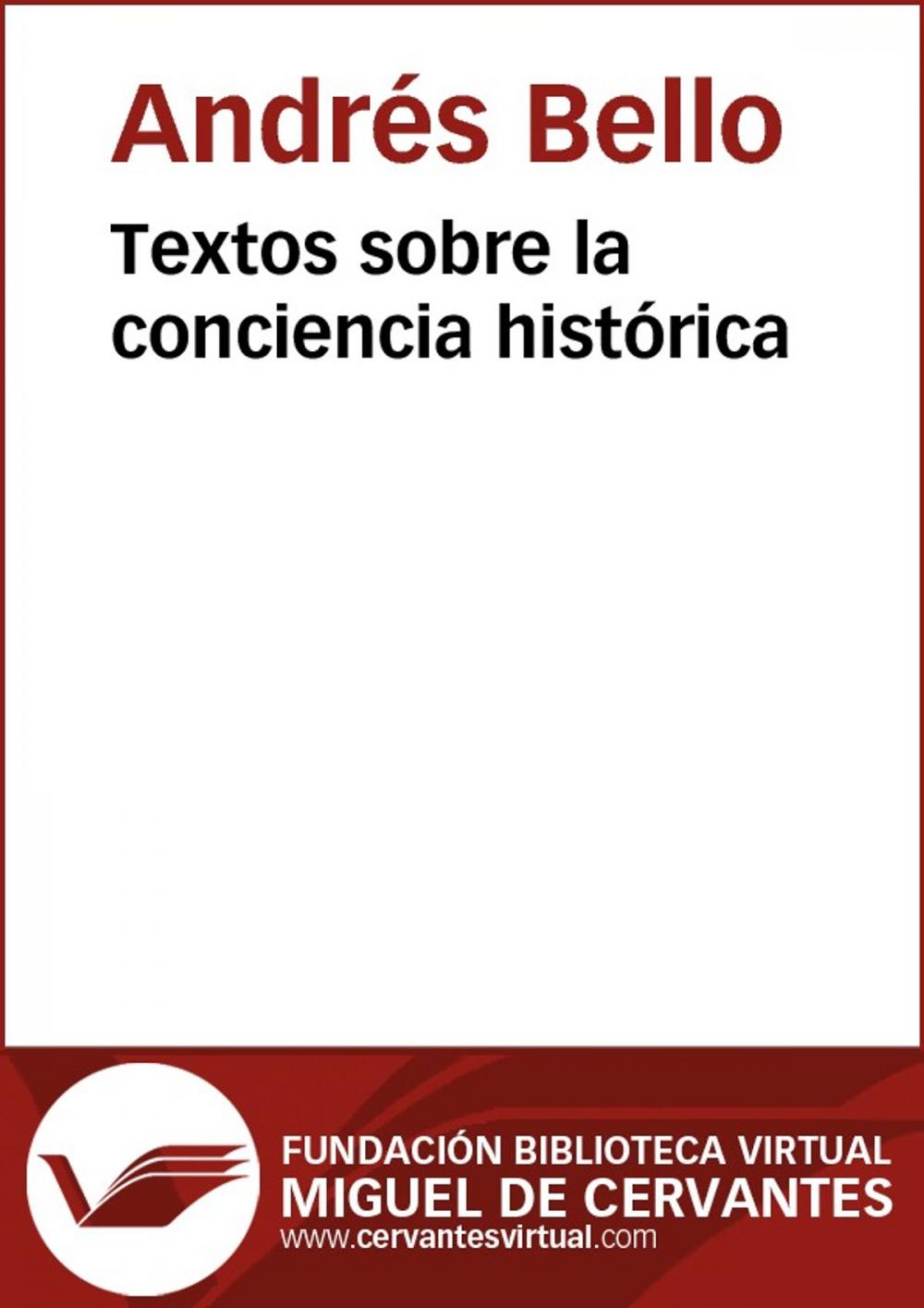 Big bigCover of Textos sobre la conciencia histórica