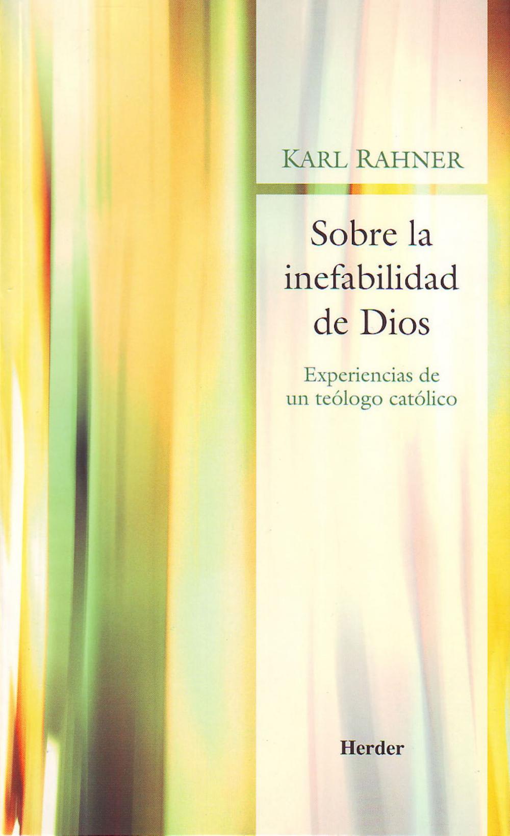 Big bigCover of Sobre la inefabilidad de Dios