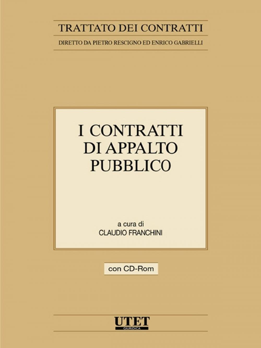 Big bigCover of I contratti di appalto pubblico