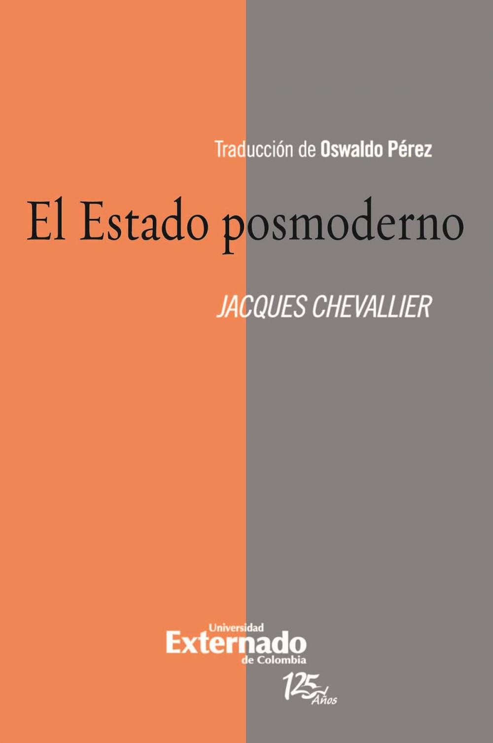 Big bigCover of El Estado posmoderno