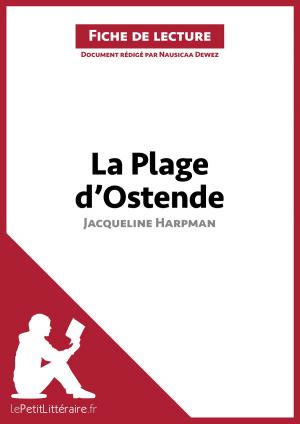 Cover of the book La Plage d'Ostende de Jacqueline Harpman (Fiche de lecture) by Tram-Bach Graulich, lePetitLittéraire.fr, Johanna Biehler