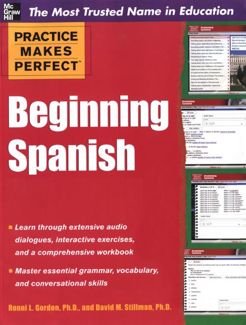 Cover of the book Practice Makes Perfect Beginning Spanish by Ronni L. Gordon, David M. Stillman, McGraw-Hill Education