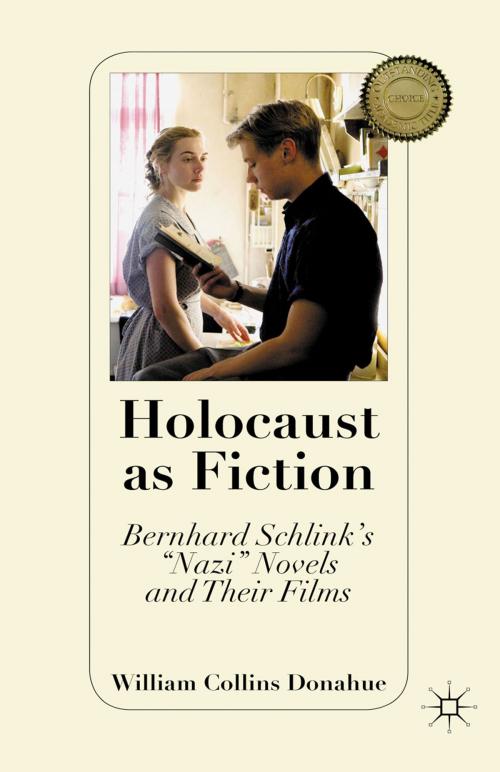 Cover of the book Holocaust as Fiction by W. Donahue, Palgrave Macmillan US