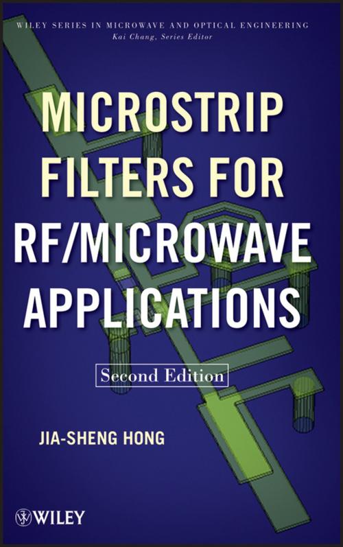 Cover of the book Microstrip Filters for RF / Microwave Applications by Jia-Sheng Hong, Wiley