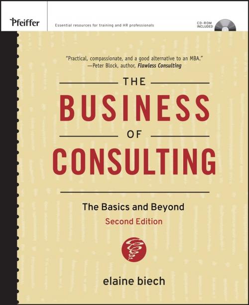 Cover of the book The Business of Consulting by Elaine Biech, Wiley