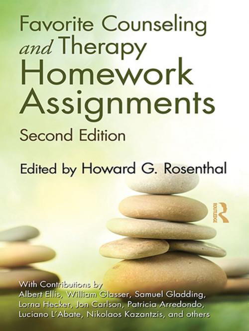 Cover of the book Favorite Counseling and Therapy Homework Assignments by , Taylor and Francis