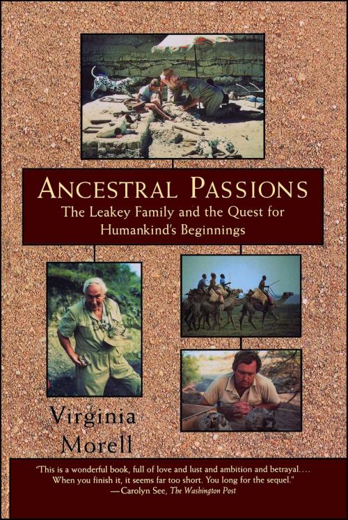 Cover of the book Ancestral Passions by Virginia Morell, Touchstone