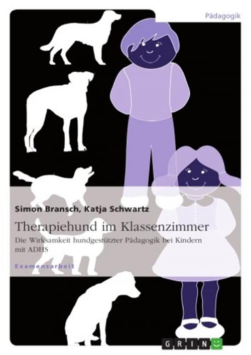 Cover of the book Therapiehund im Klassenzimmer by Simon Bransch, Katja Schwartz, GRIN Verlag