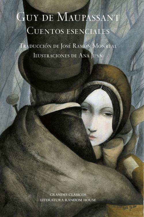 Cover of the book Cuentos esenciales (edición ilustrada) by Guy de Maupassant, Penguin Random House Grupo Editorial España