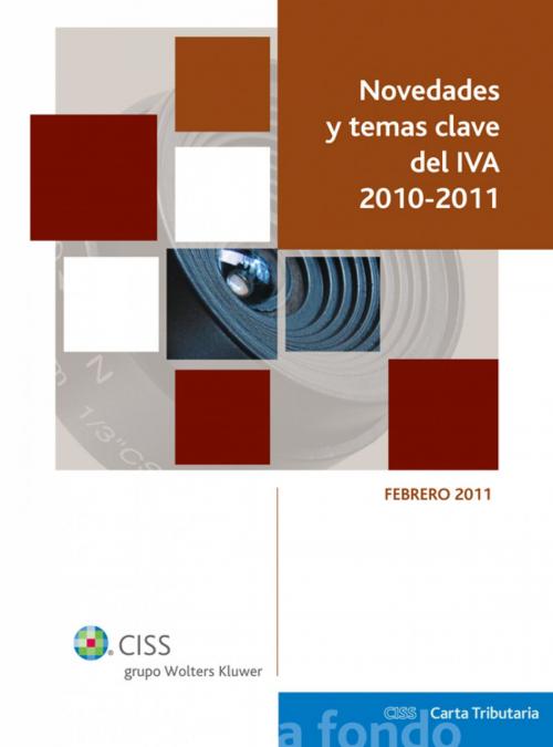 Cover of the book Novedades y temas clave del IVA 2010-2011 by José Manuel de Bunes Ibarra, Ricardo Álvarez Arroyo, Juan Calvo Vérgez, Jesús Quintas Bermúdez, Wolters Kluwer