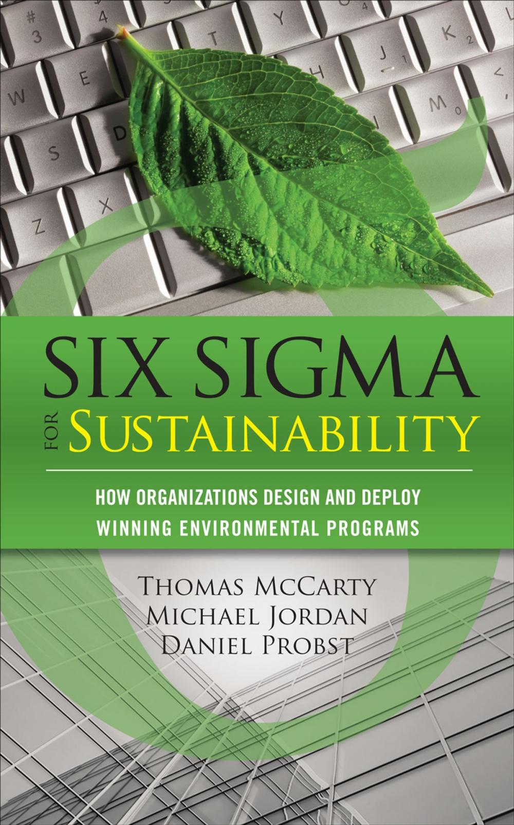 Big bigCover of Six Sigma for Sustainability