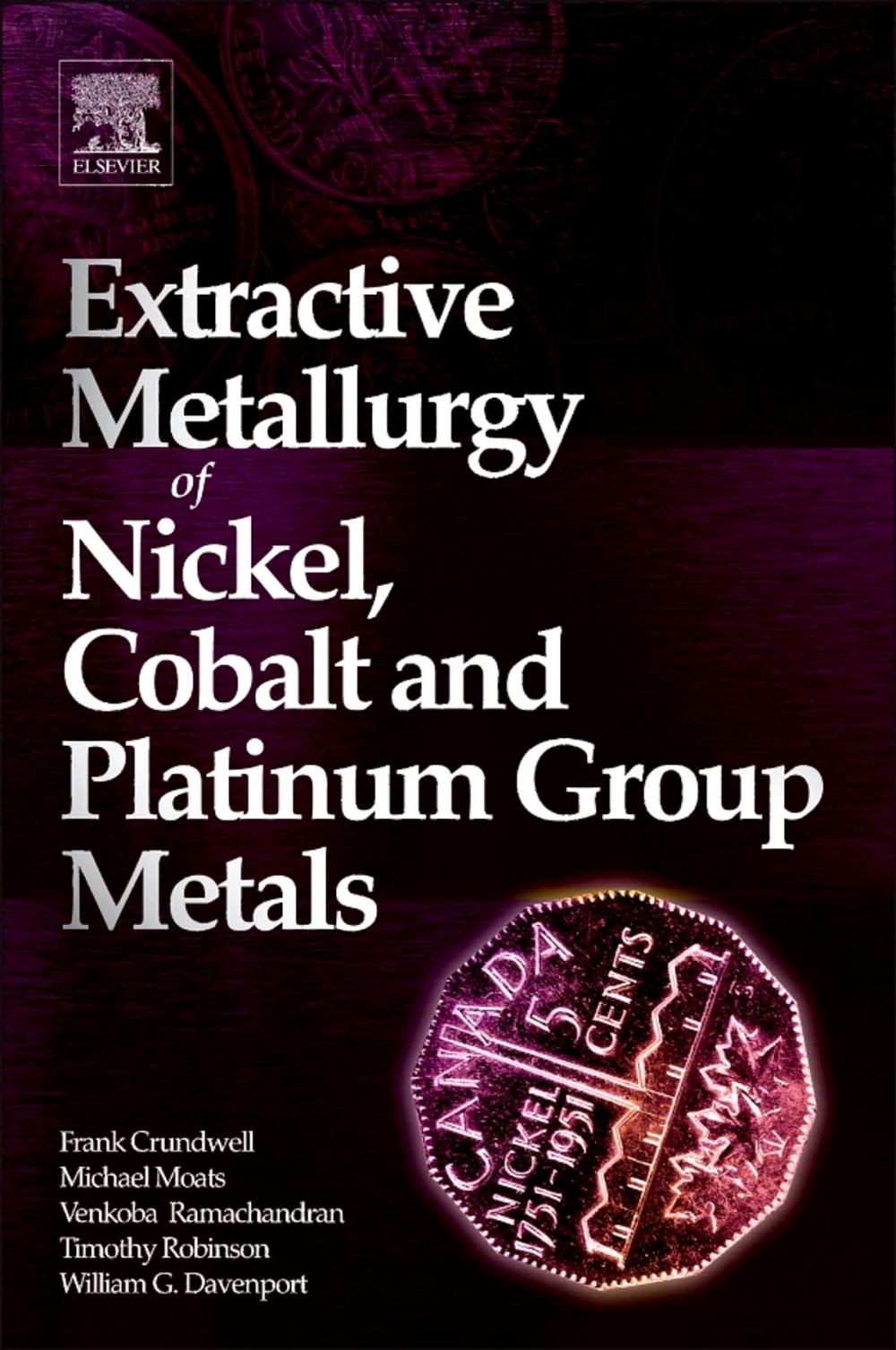 Big bigCover of Extractive Metallurgy of Nickel, Cobalt and Platinum Group Metals