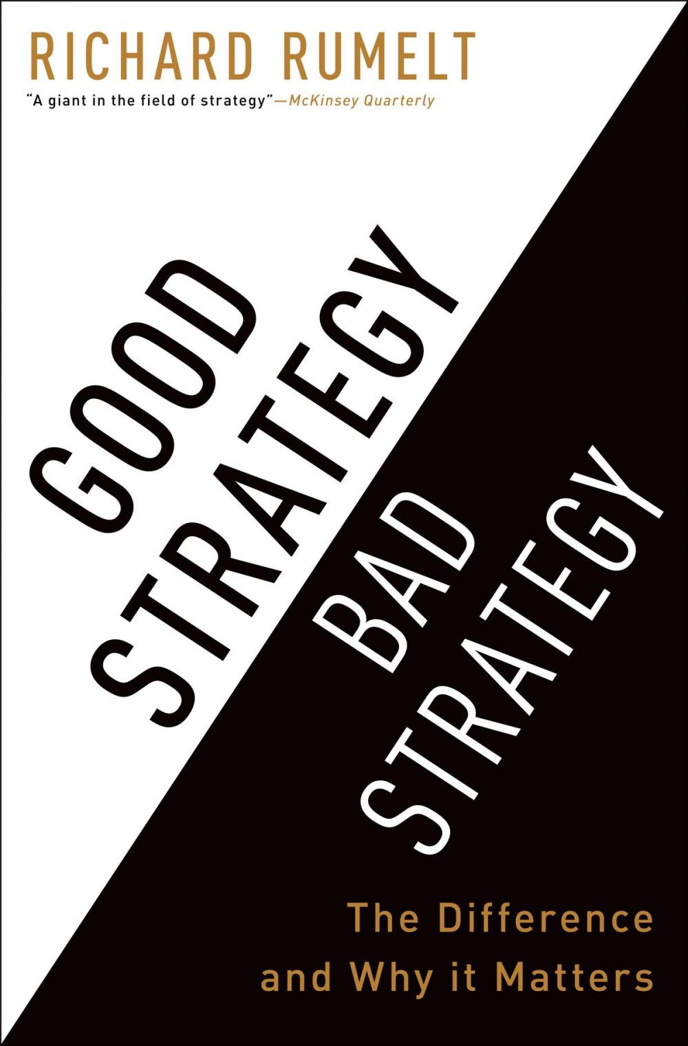 Big bigCover of Good Strategy Bad Strategy