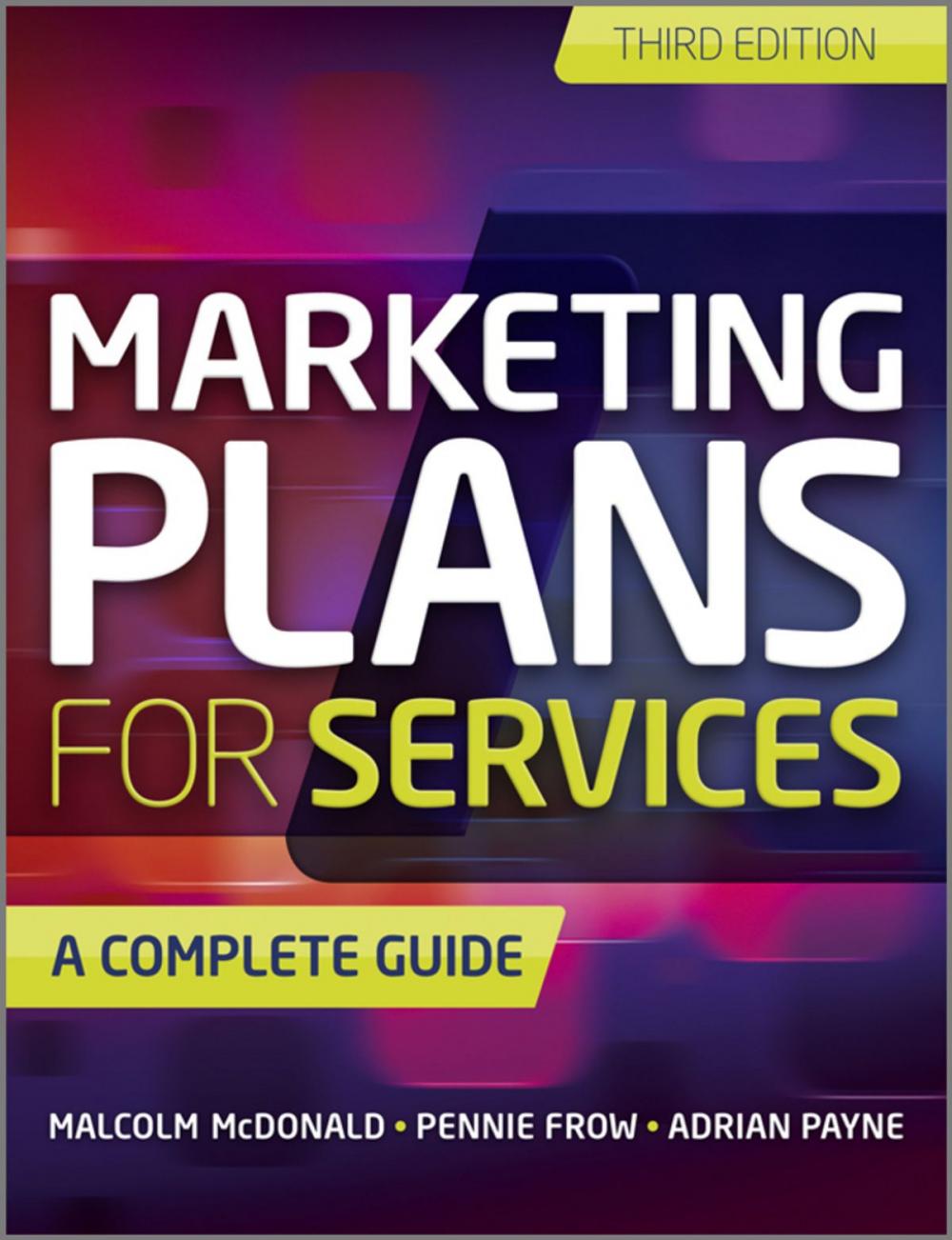 Big bigCover of Marketing Plans for Services