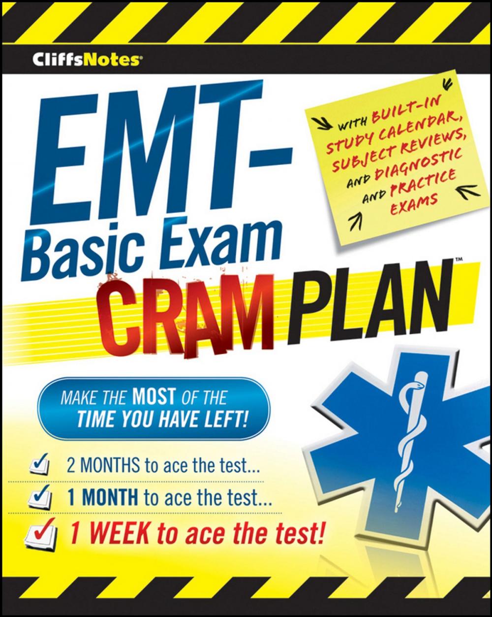 Big bigCover of CliffsNotes EMT-Basic Exam Cram Plan