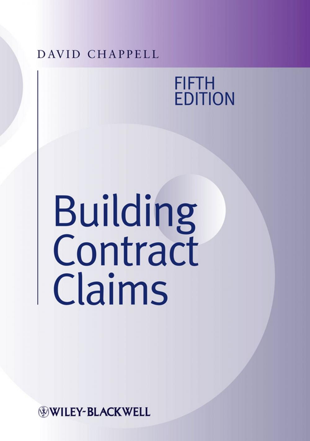 Big bigCover of Building Contract Claims