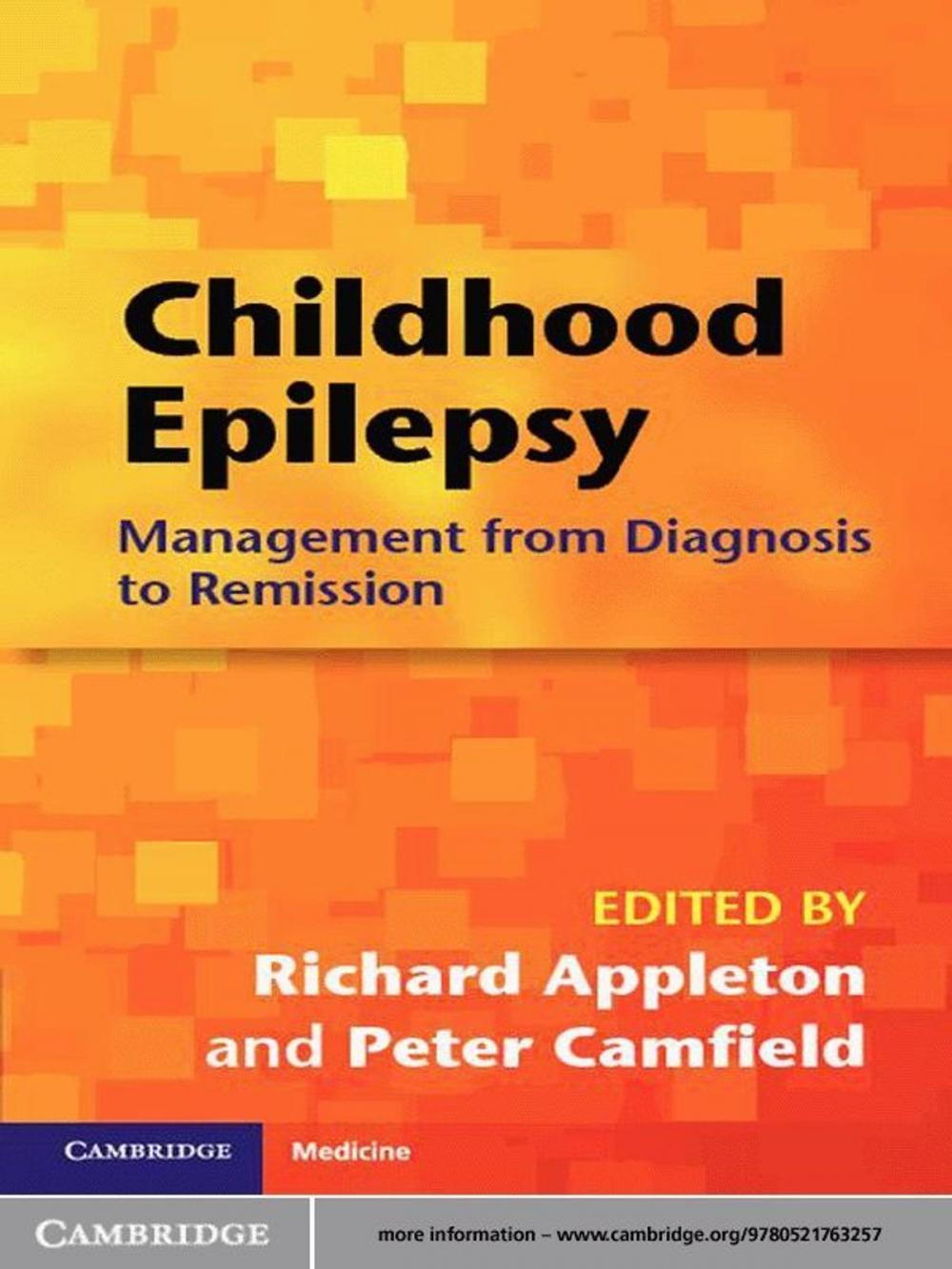 Big bigCover of Childhood Epilepsy