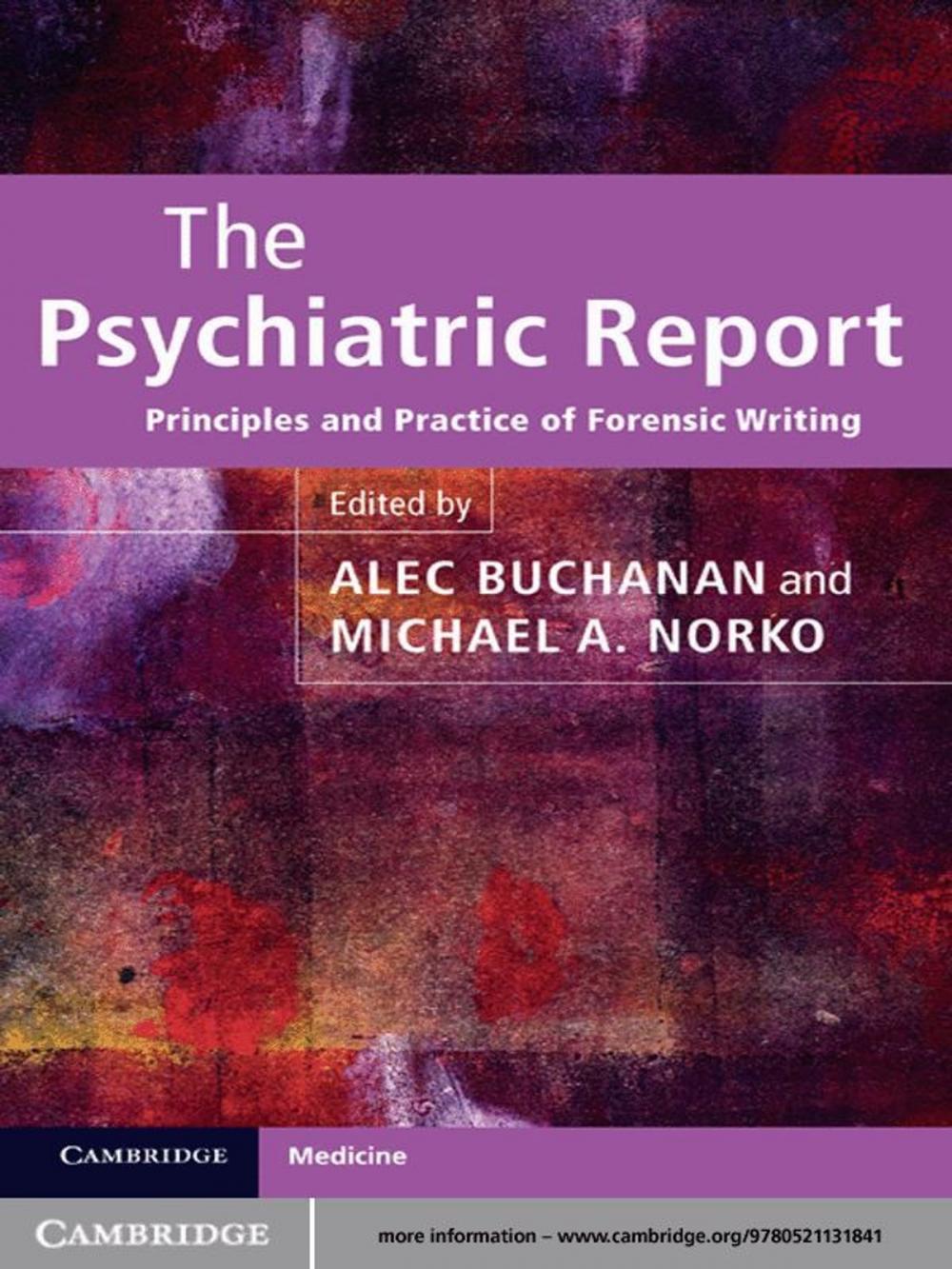 Big bigCover of The Psychiatric Report