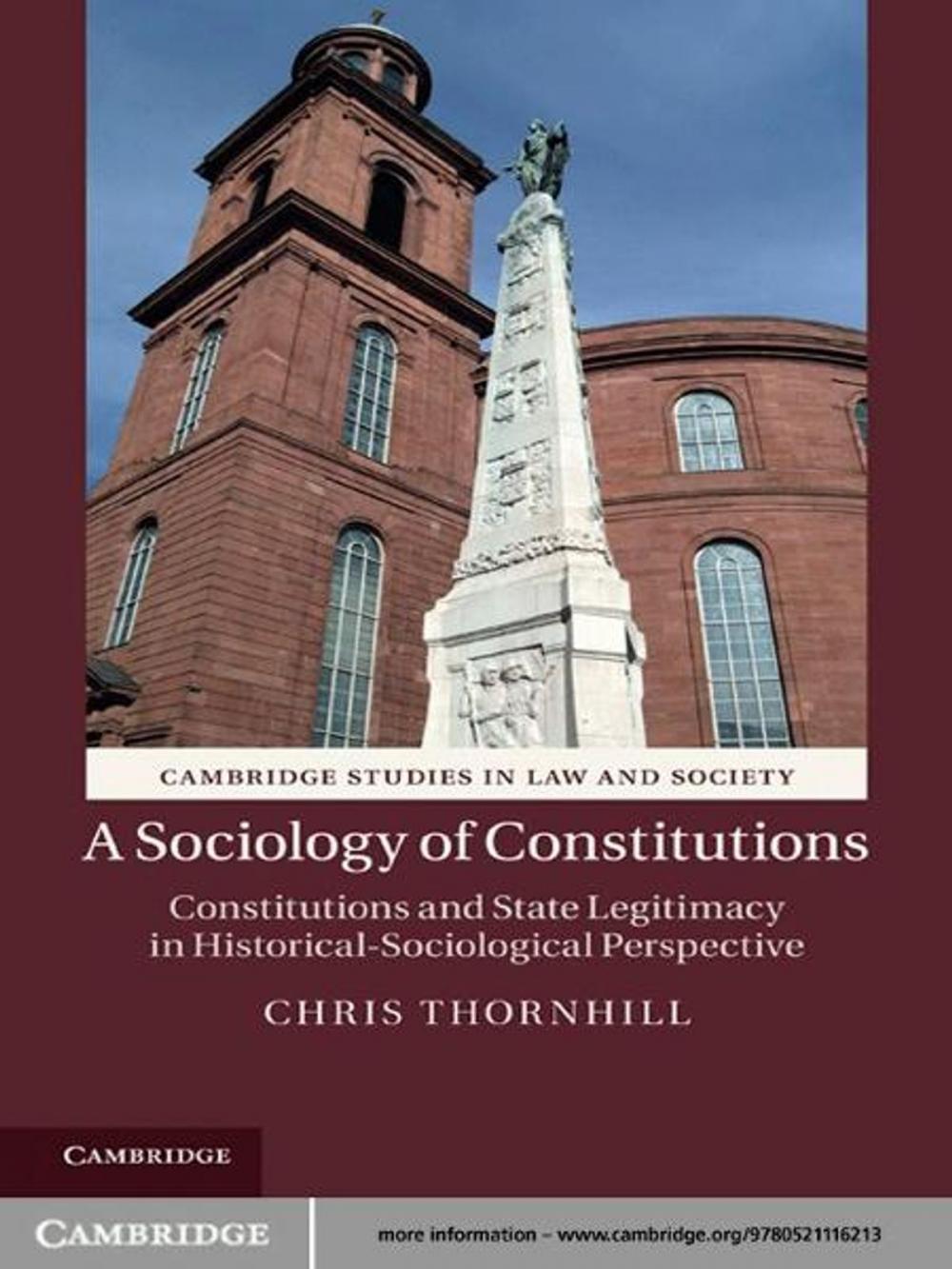 Big bigCover of A Sociology of Constitutions