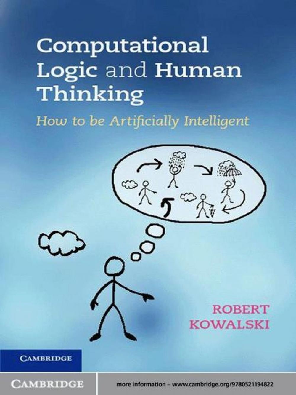 Big bigCover of Computational Logic and Human Thinking