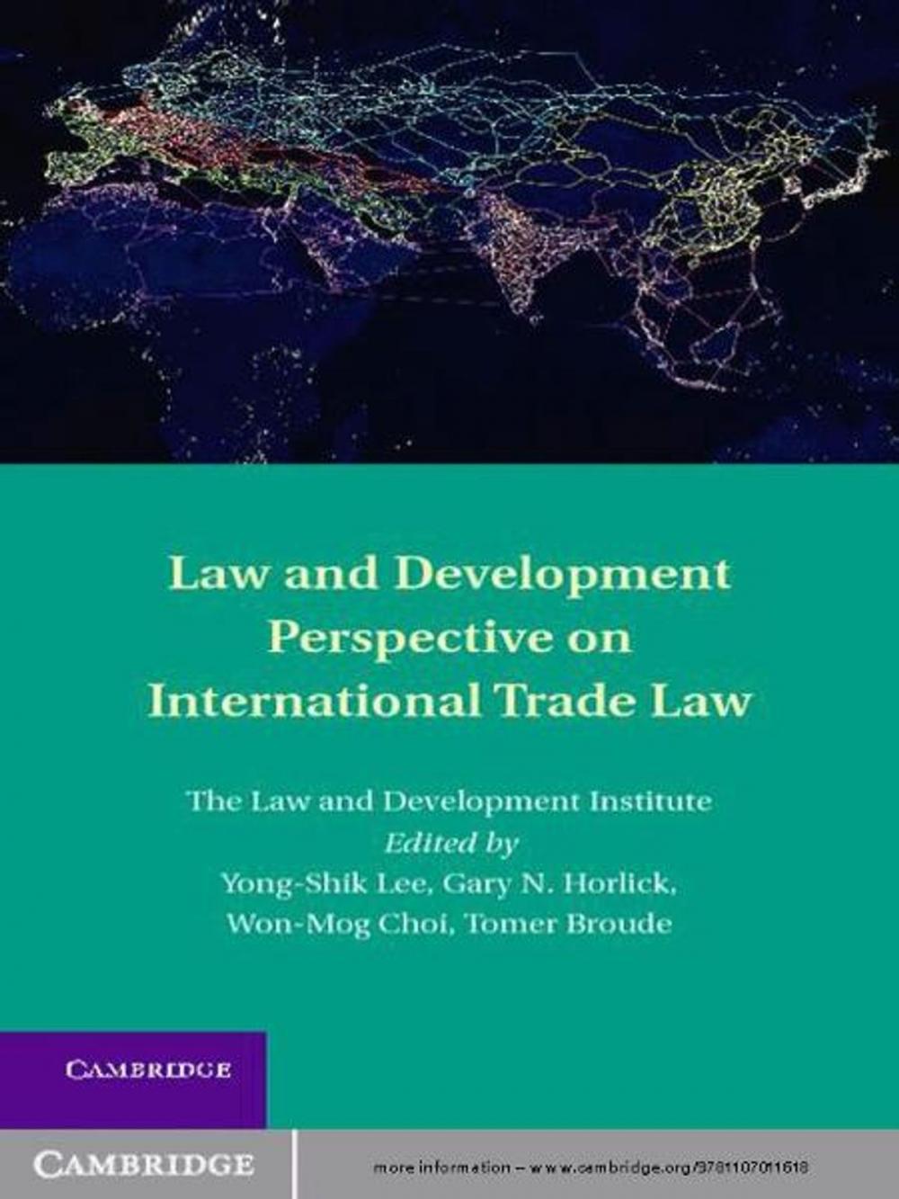 Big bigCover of Law and Development Perspective on International Trade Law