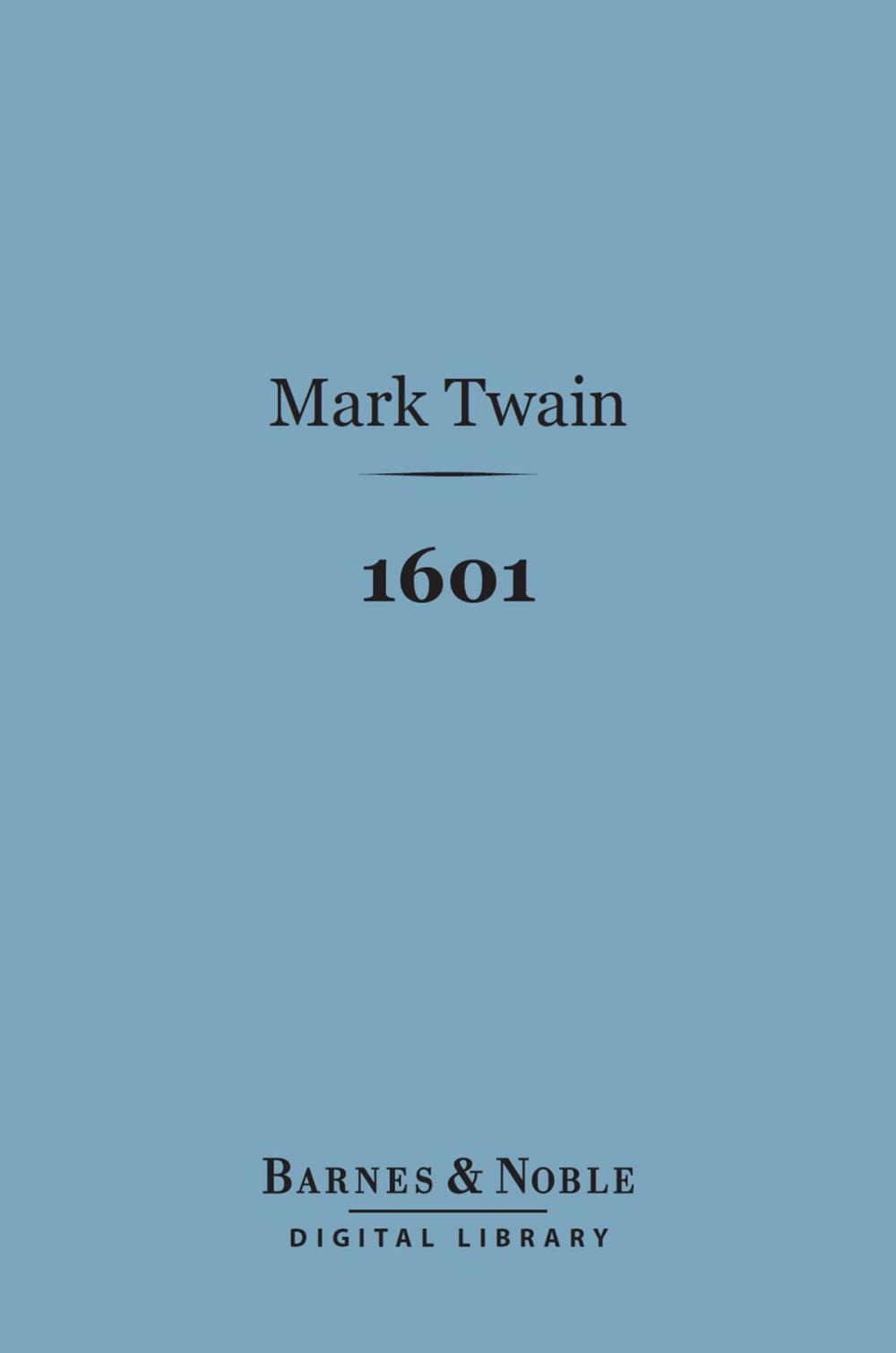 Big bigCover of 1601 (Barnes & Noble Digital Library)