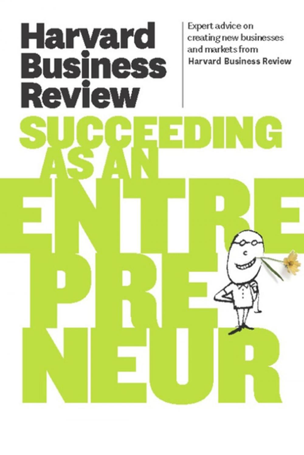 Big bigCover of Harvard Business Review on Succeeding as an Entrepreneur