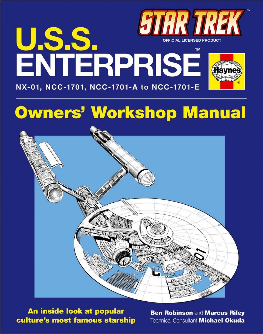 Big bigCover of U.S.S. Enterprise Haynes Manual