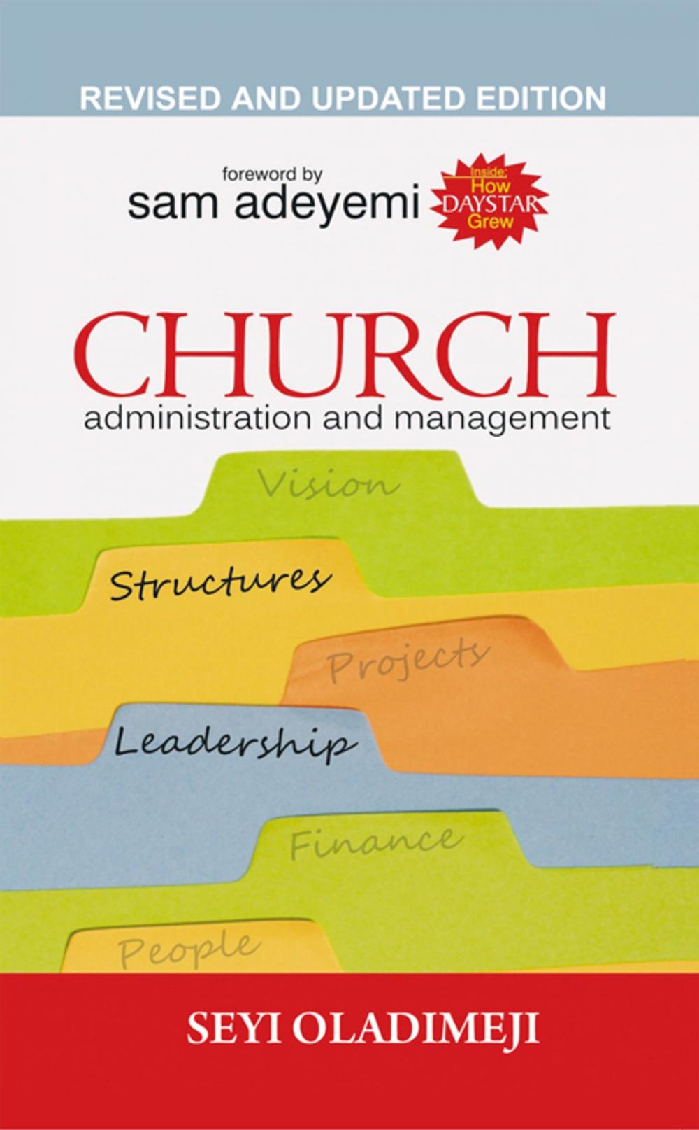 Big bigCover of Church Adminisration and Management