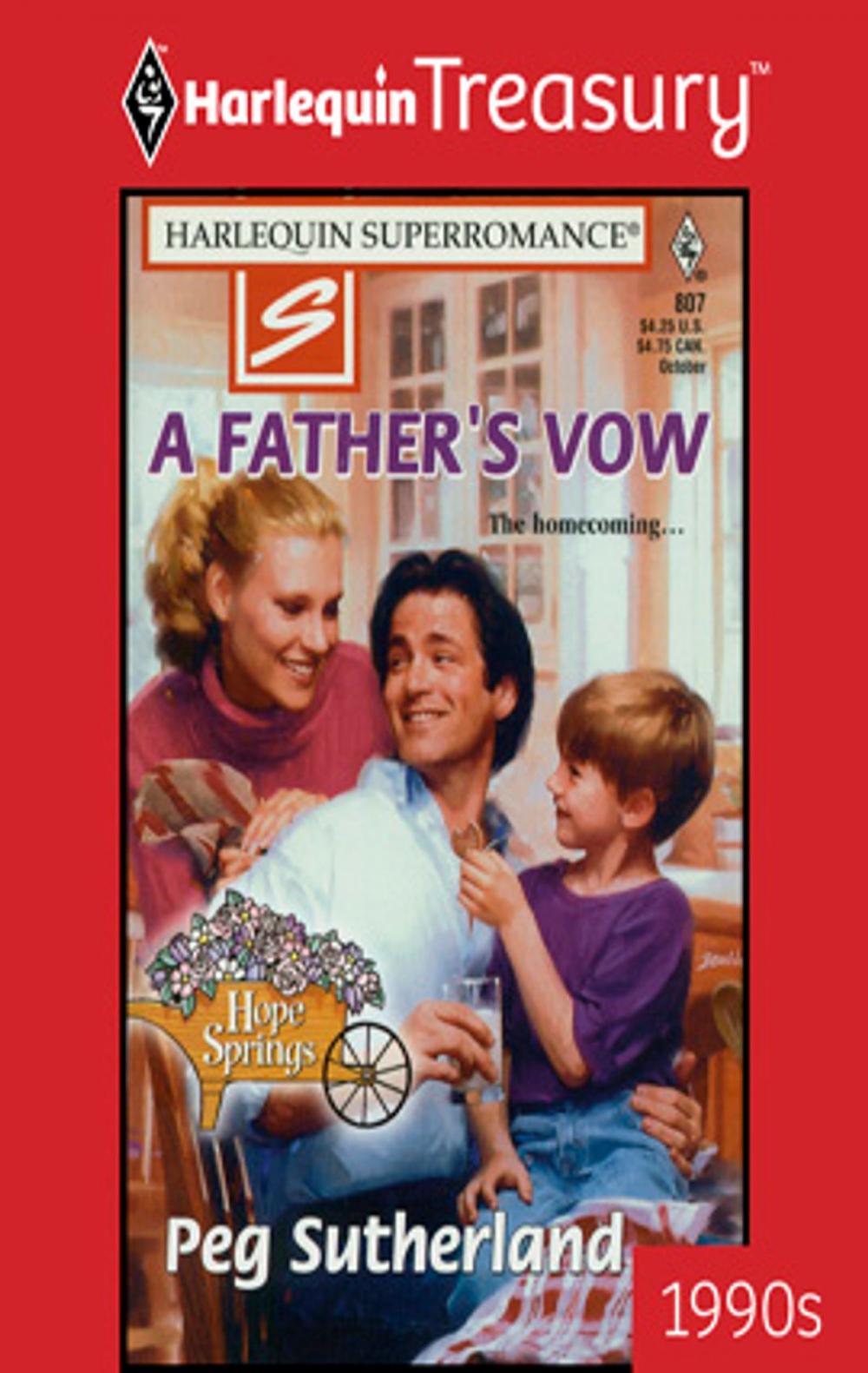 Big bigCover of A FATHER'S VOW