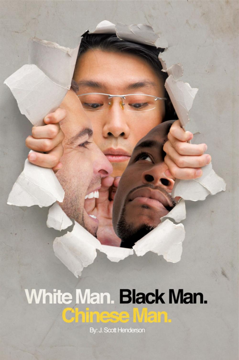 Big bigCover of White Man, Black Man, Chinese Man